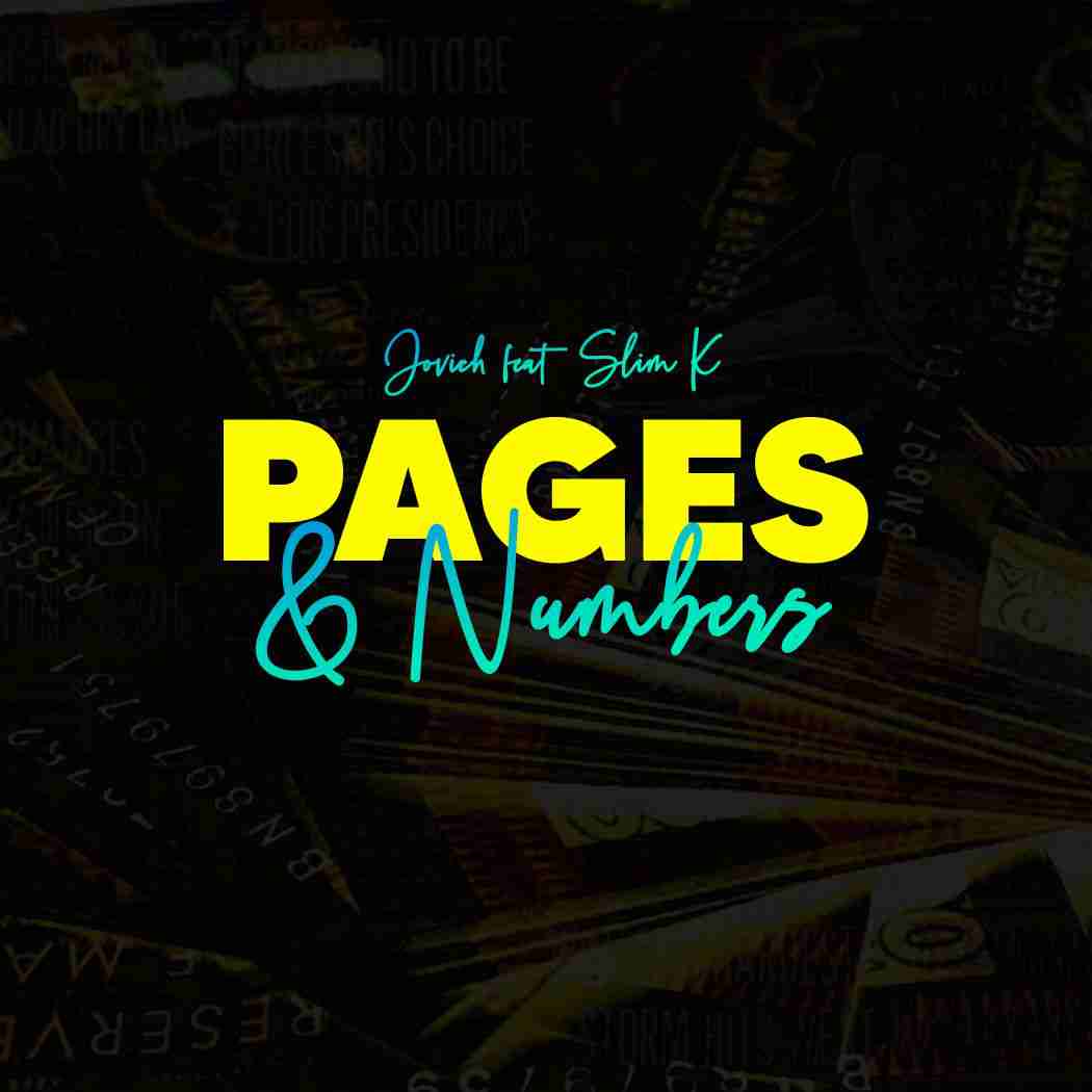 Pages and numbers